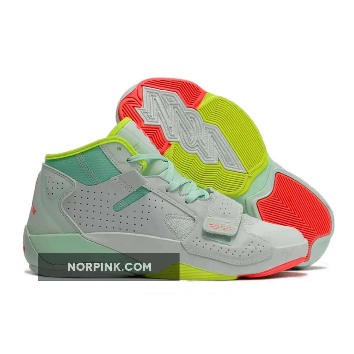 Zion 2 Volt Jordan Zion 2 Barely Green/Flash Crimson-Volt-Mint Foam DO9161-367