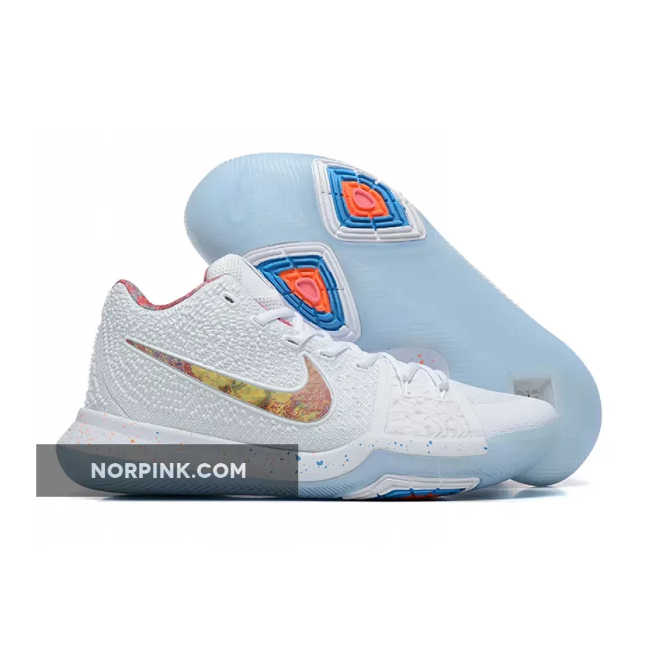 Nike Kyrie 3 EYBL Bone White/Grey-Gum Restock | EYBL KYRIE 5