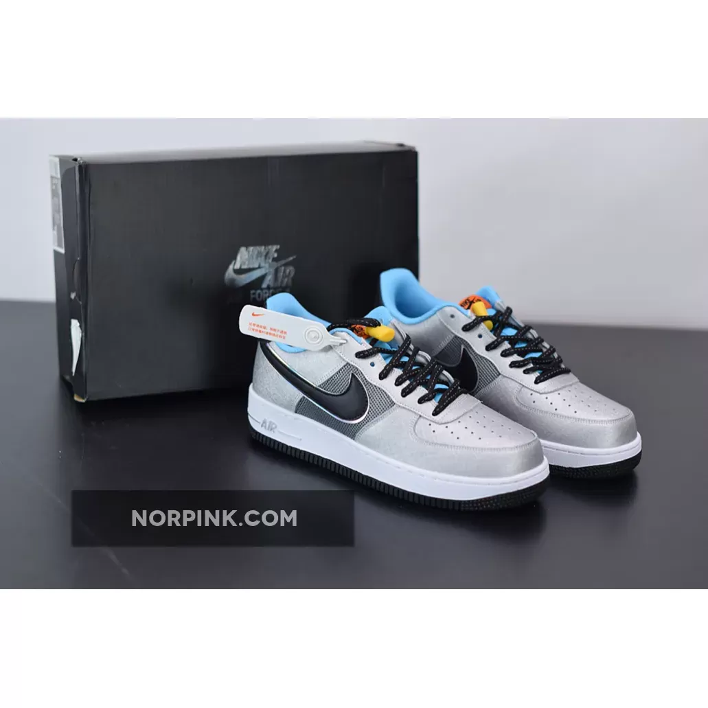 Nike Air Force 1 Low 'Sky Nike' Silver/Black/Hyper Crimson CW6011-001 Online Sale