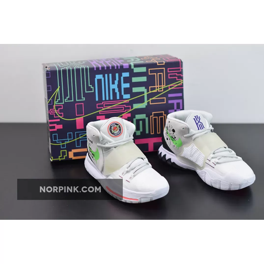 Nike Kyrie 6 "There Is No Coming Back" Photon Dust/Green Strike BQ4631-005