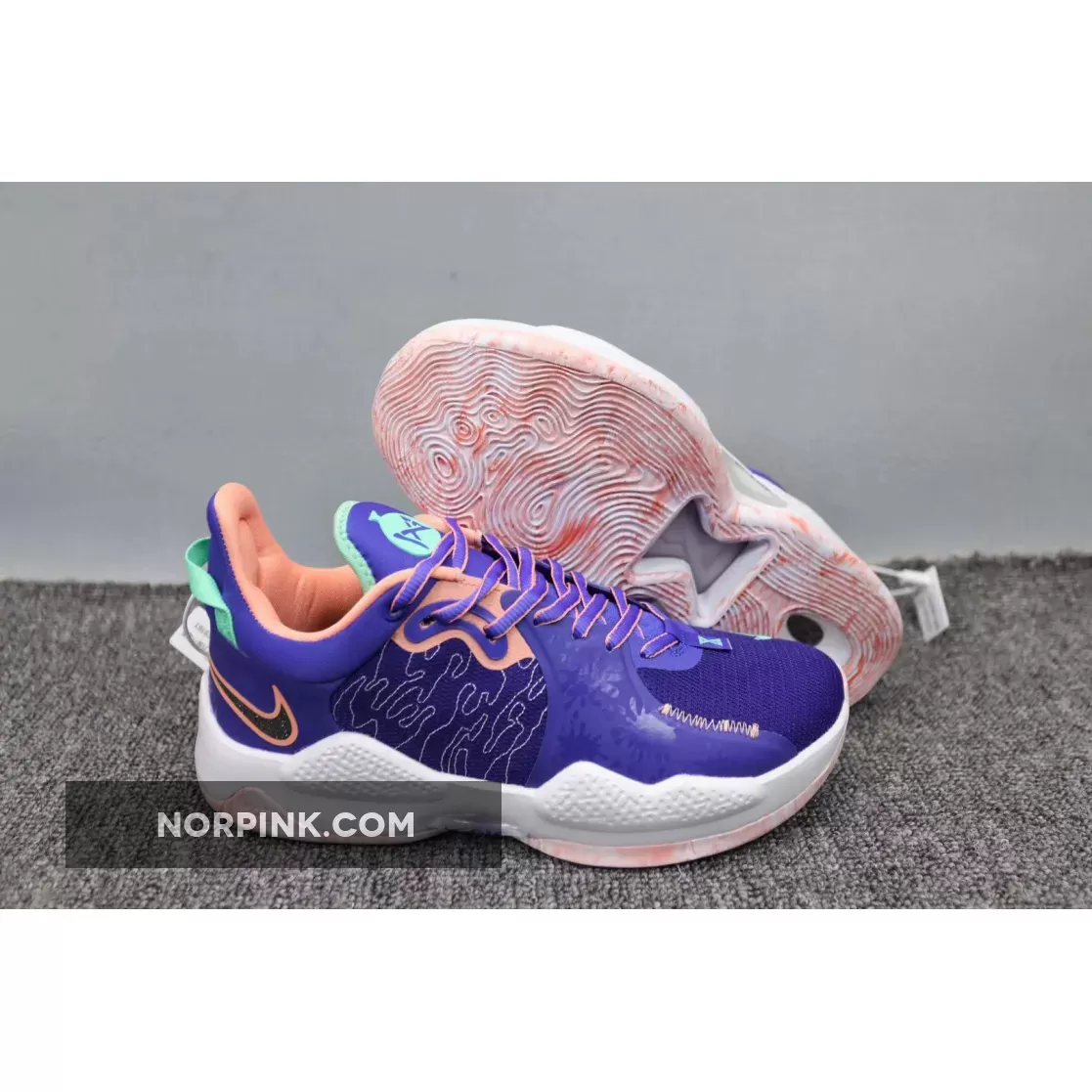 Nike PG 5 Lapis/Blue Void-Crimson Bliss CW3143-400 - pg5 lapis