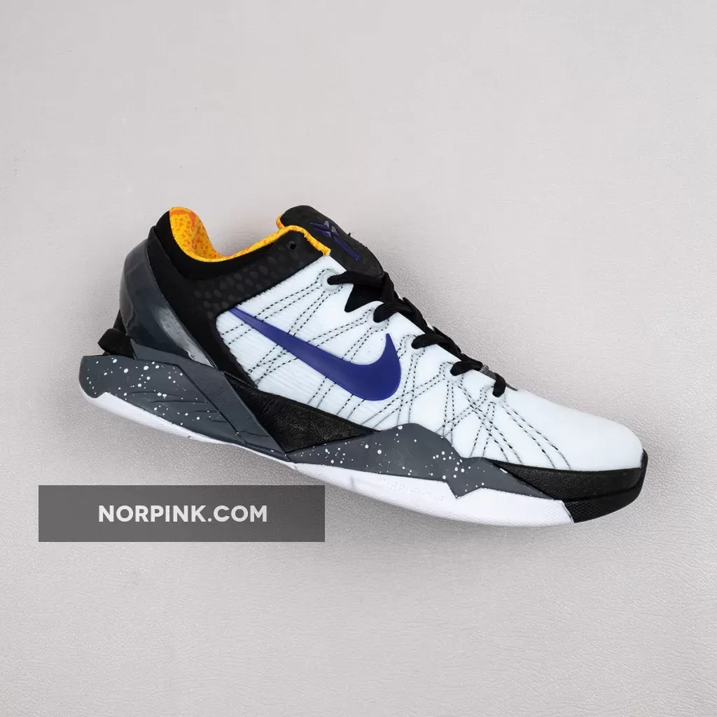 Nike Kobe 7 System ‘Opening Day’ White/Court Purple-Black-University Gold / Kobe 7 Purple 488371-103