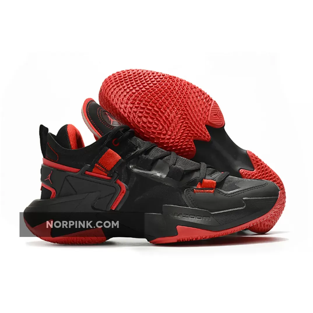 Jordan Why Not .5 Black Red - jordan why not red