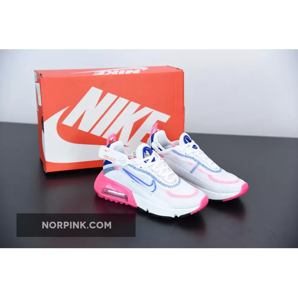 Nike W Air Max 2090 White/Pink Blast-Pure Platinum-Concord CZ3867-101