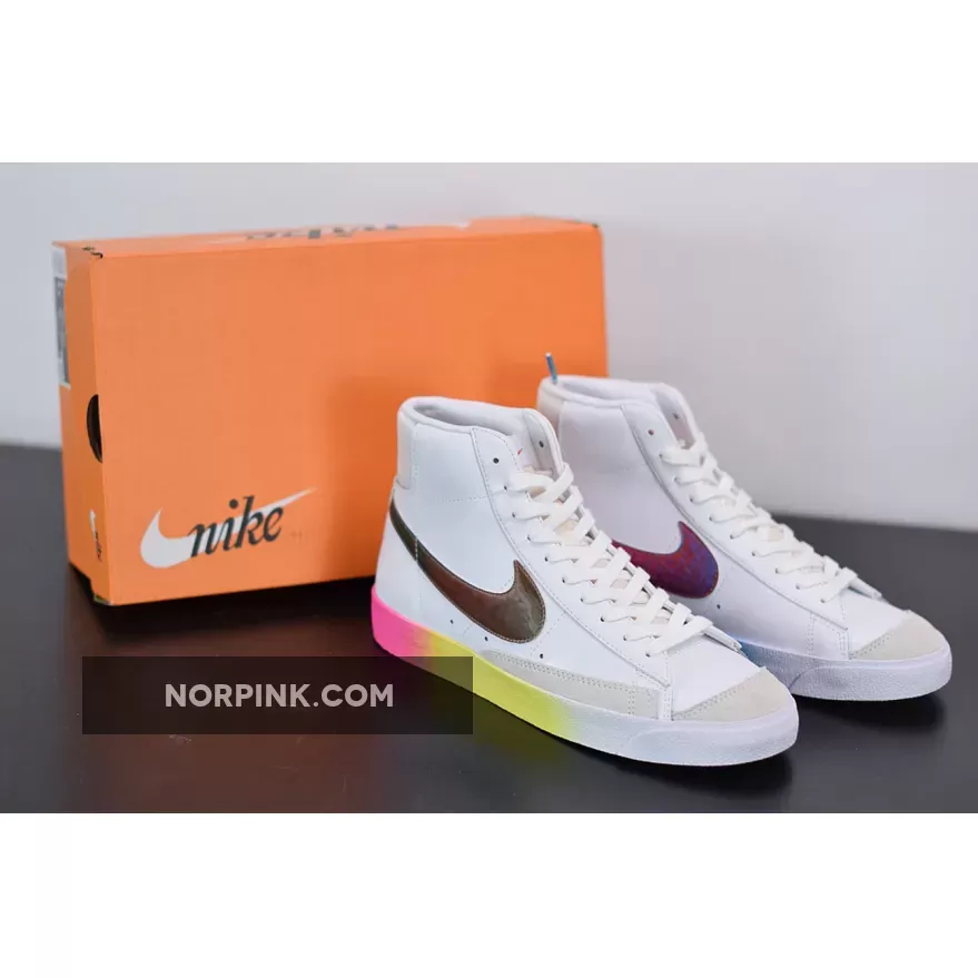 Nike Blazer Mid 77 Vintage White Bright Cactus CZ8653-136