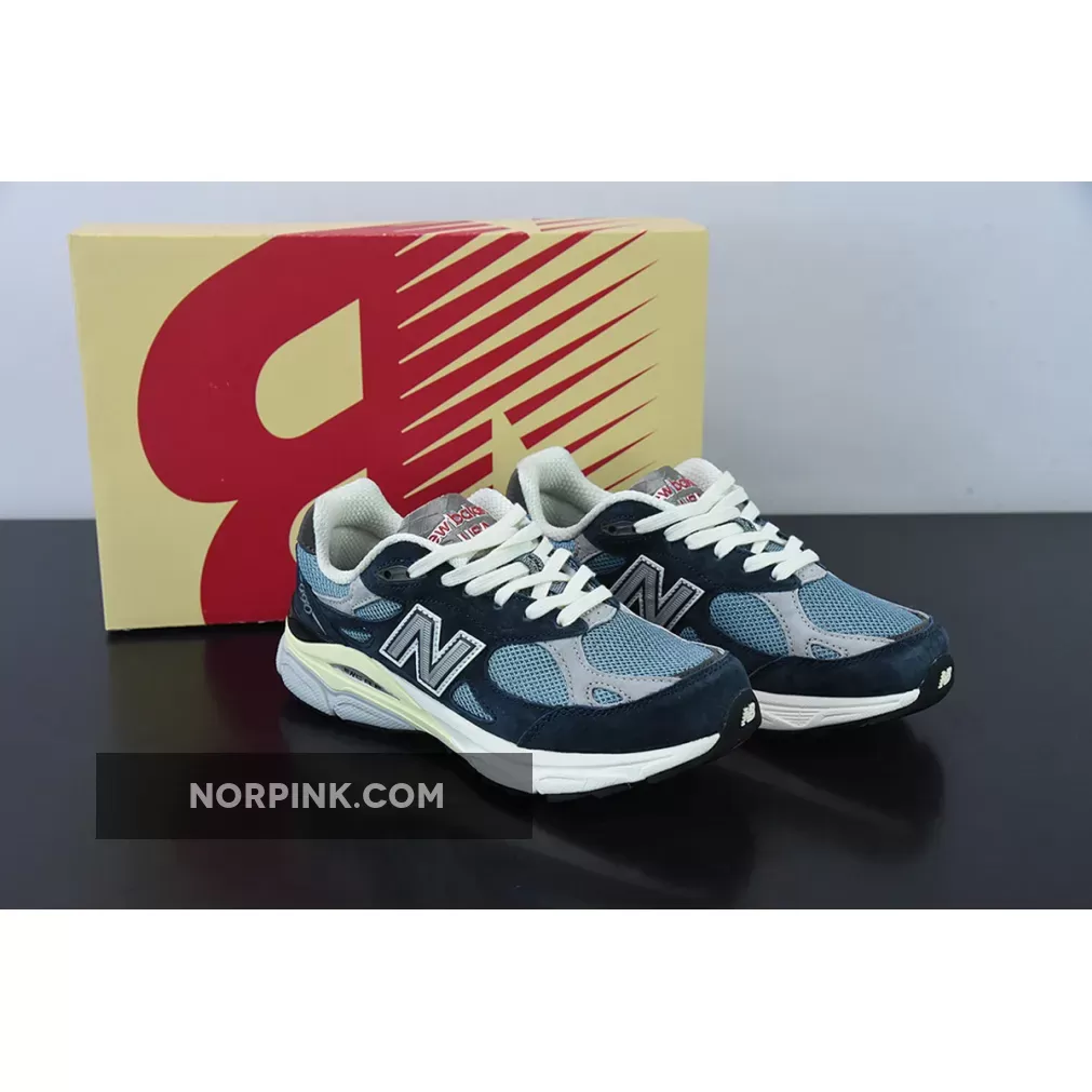 New Balance 990v3 Navy/Castlerock M990TE3 / new balance 990v3 navy