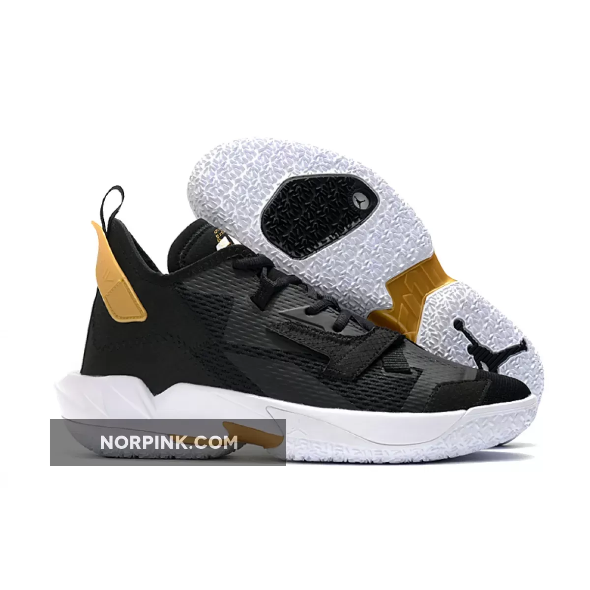 Why Not 4 Jordan Jordan Why Not Zer0.4 'Family' Black/White-Metallic Gold CQ4231-001