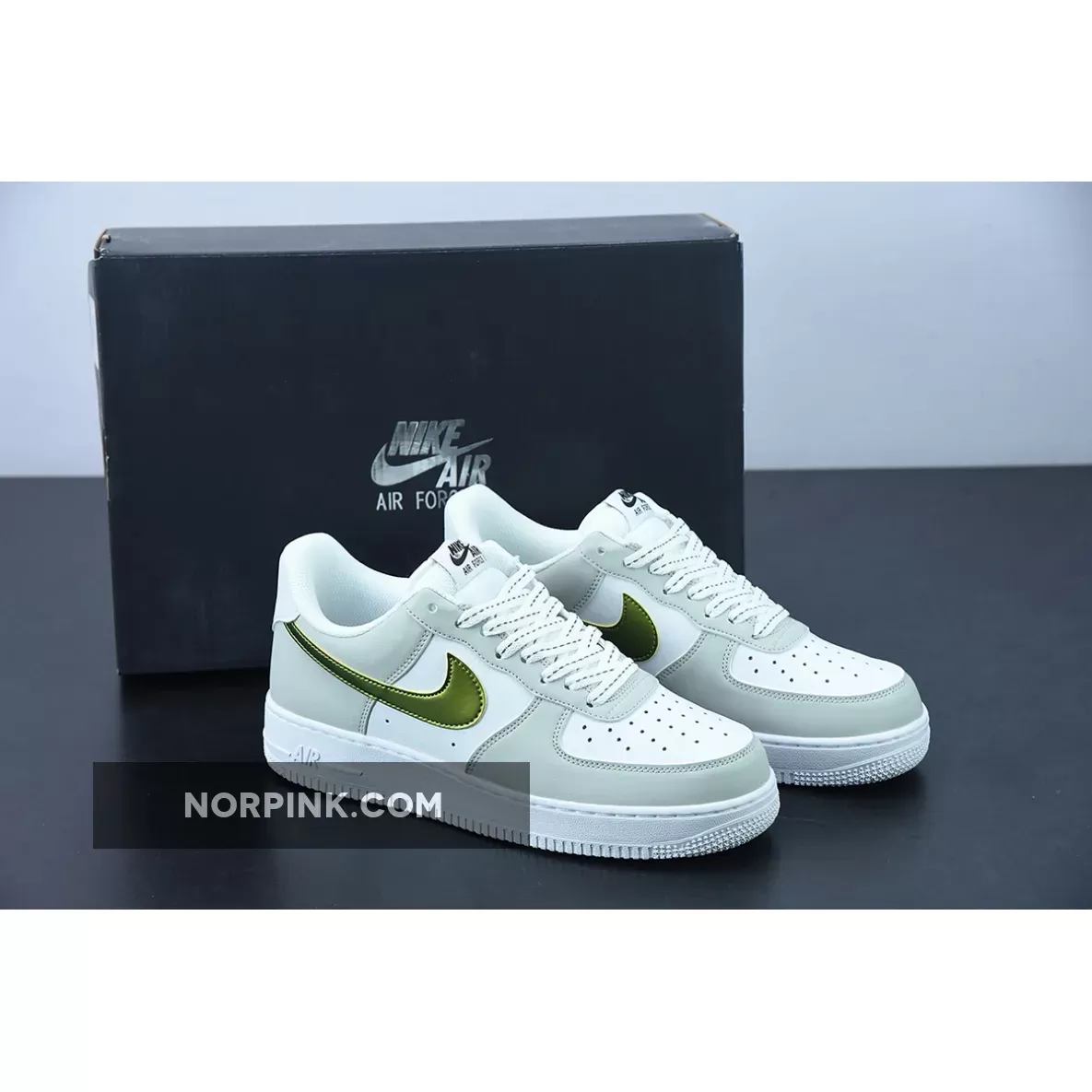 Nike Air Force 1 ’07 LV8 Metallic Summit White/White-Black-Multi-Color DC9029-100