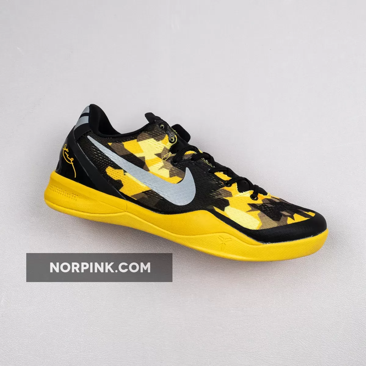 Nike Kobe 8 System Black/Grey-Vivid Sulfur-Electric | kobe 8s nike