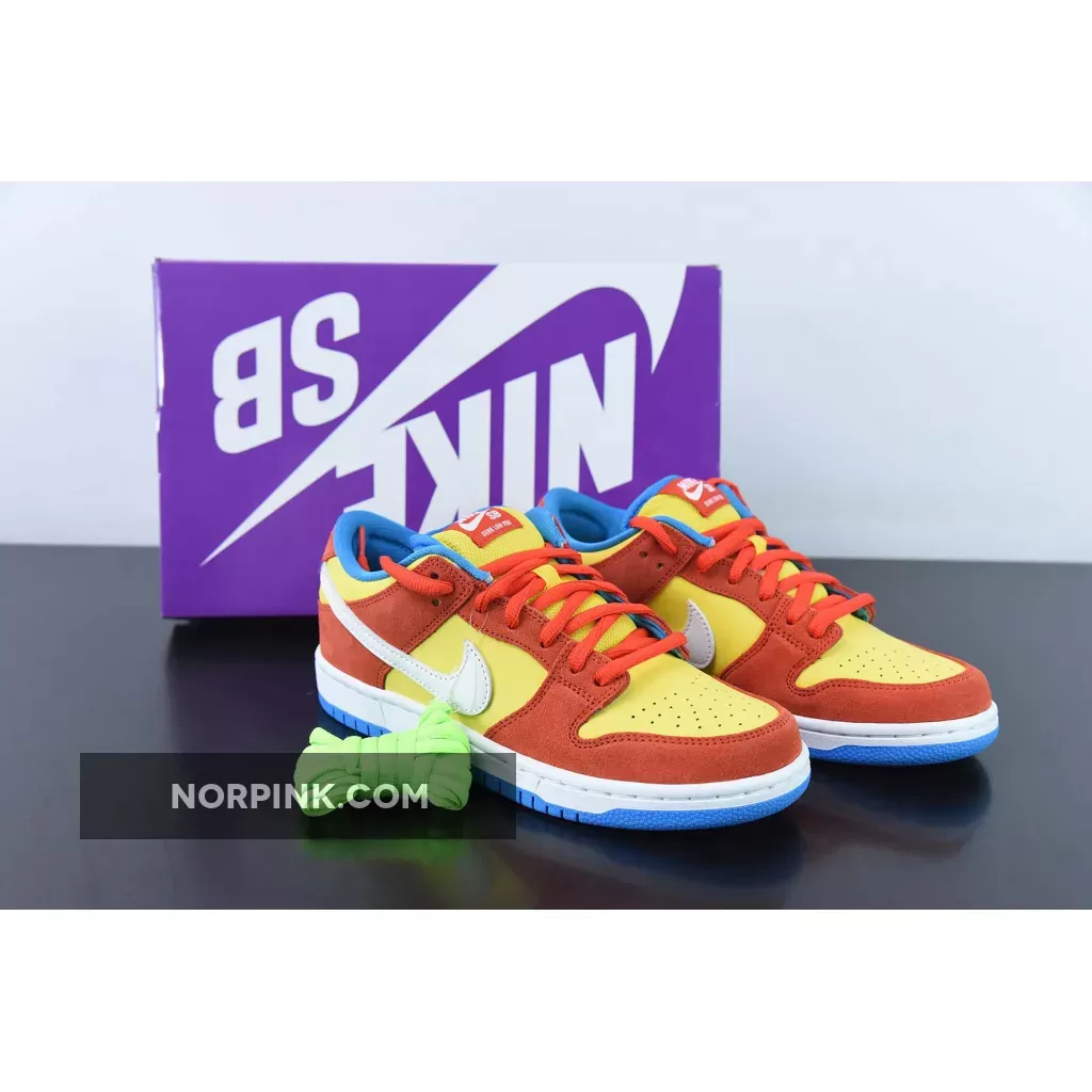 Habanero Dunk Nike SB Dunk Low Bart Simpson BQ6817-602