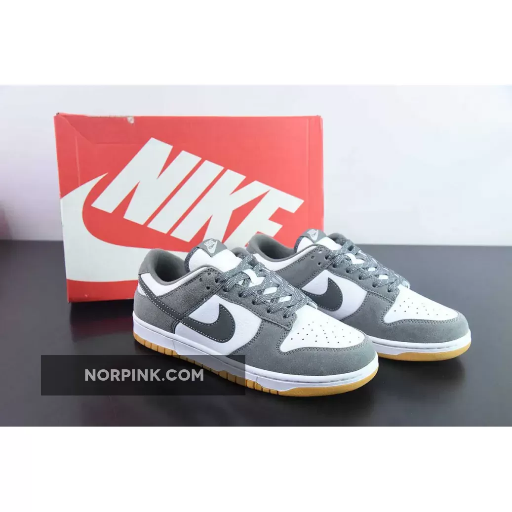 Nike Dunk Low White/Smoke Grey-Gum | dunks grey low