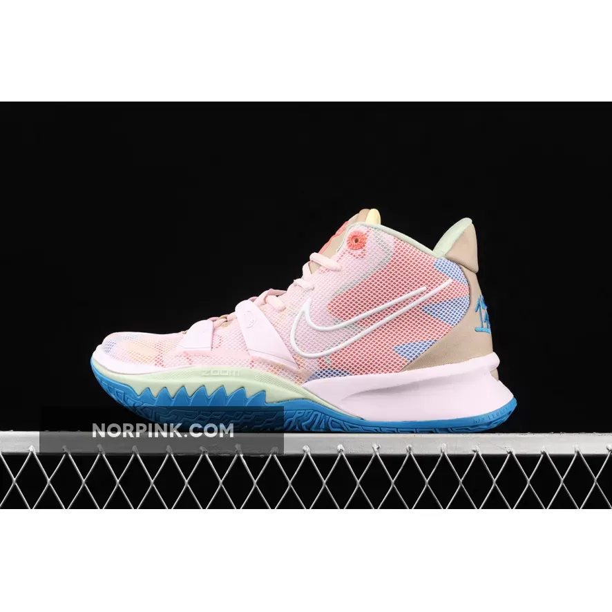 Nike Kyrie 7 GS 1 World 1 People Pink WMNS / Pink Kyrie Basketball Shoes