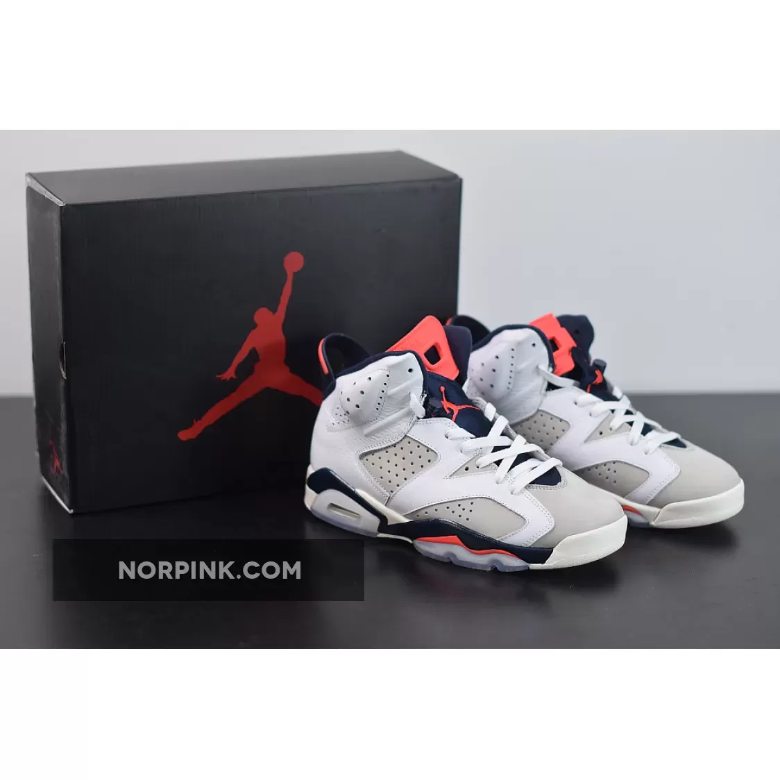 Jordan 6 2023 - Air Jordan 6 'Tinker' White/Infrared 23-Neutral Grey-Sail 384664-104