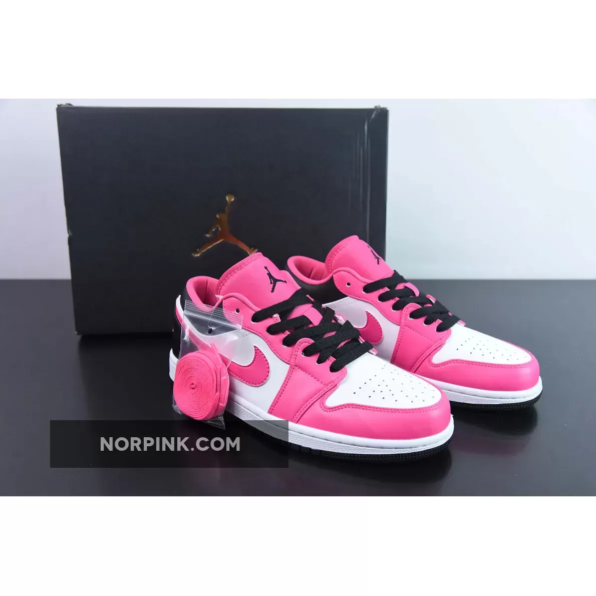 Air Jordan 1 Low Fierce Pink/Black-White DZ5365-601 New Releases