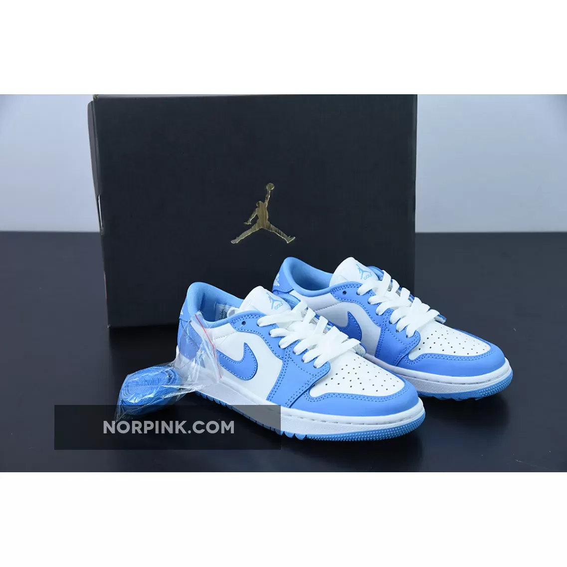 Air Jordan 1 Low Golf ‘UNC’ White/University Blue DD9315-100