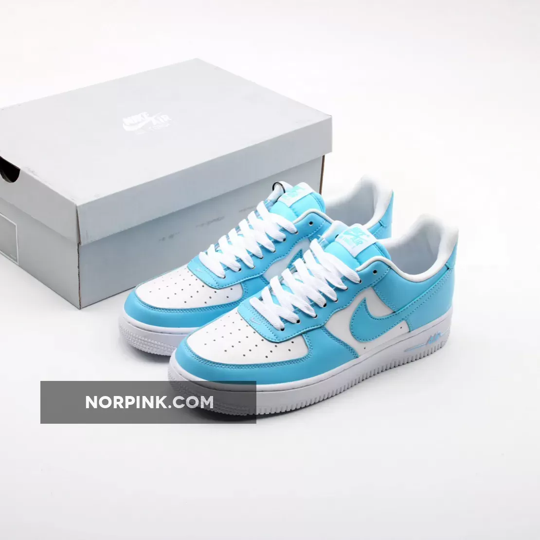 Nike Air Force 1 Low Blue Gale/White AQ4134-400