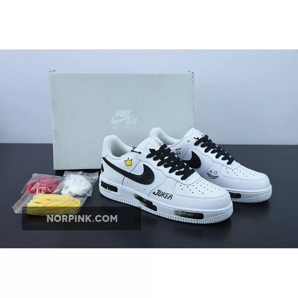 PEACEMINUSONE x Nike Air Force 1 Paranoise White Black 1675864663