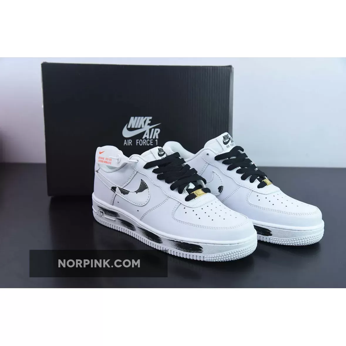 Nike Air Force 1 Low White Black 1678442140 Online Sale