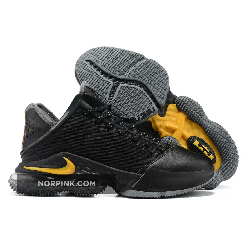 Nike LeBron 19 Low 'Witness' Black Yellow - Lebron 19 Witness 1675864544