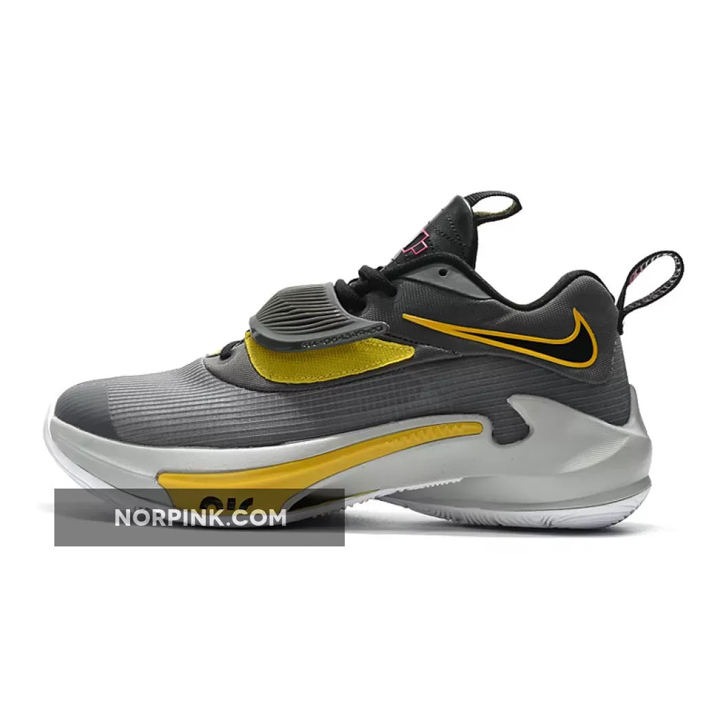 Nike Zoom Freak 3 'Low Battery' Grey/Yellow-Black DA0694-006 / zoom freak 3 low battery