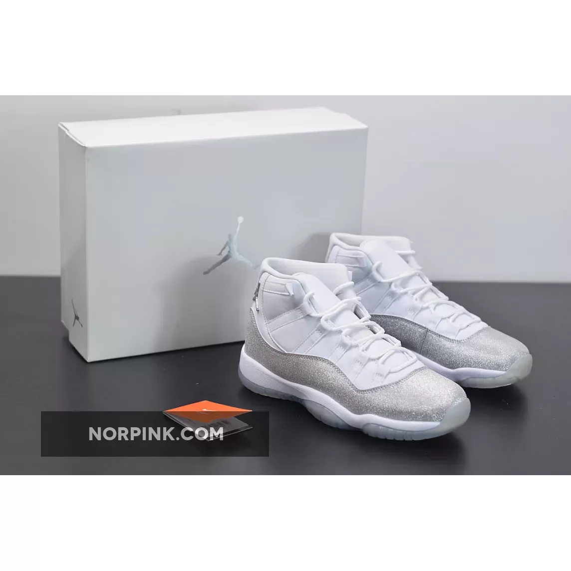 Air Jordan 11 WMNS White Metallic Silver AR0715-100 / jordan 11 metalic silver