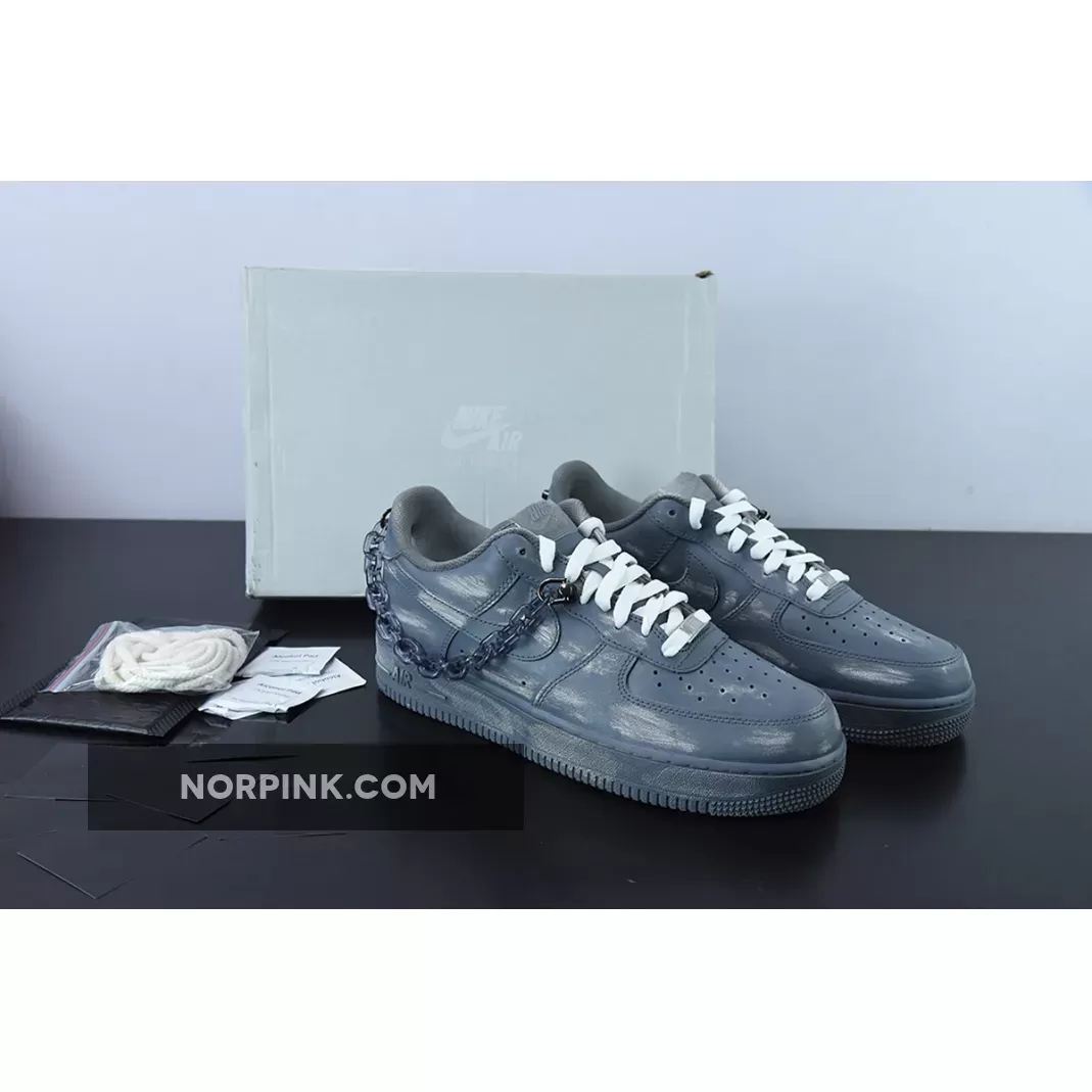 Custom Nike Air Force 1 Low Dark Grey 1675862664 Discount