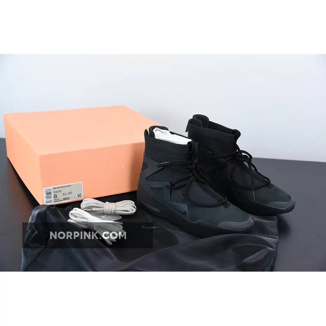 Nike Air Fear of God 1 "Triple Black" AR4237-005