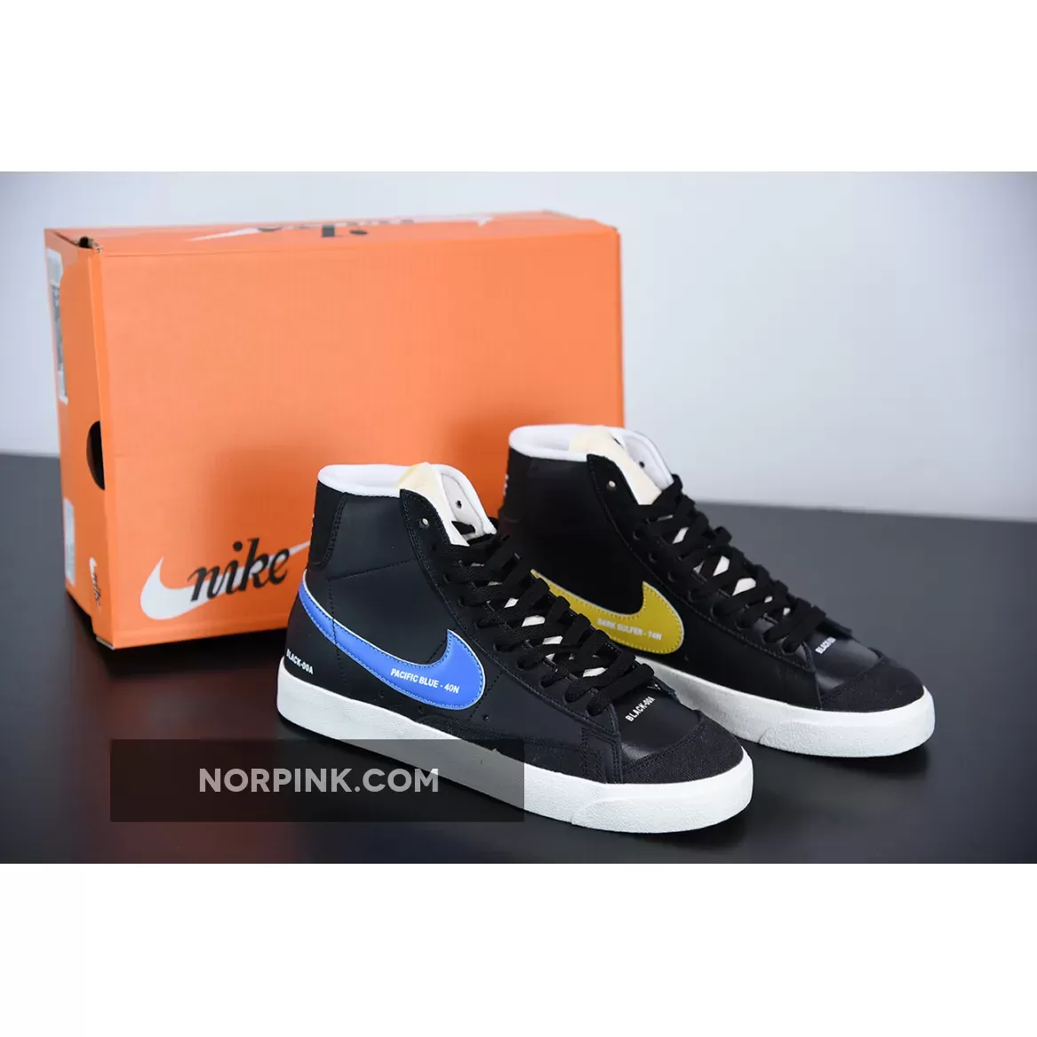 Nike Blazer Mid '77 'Color Code' Black DA2142-046 - blazers nike colors