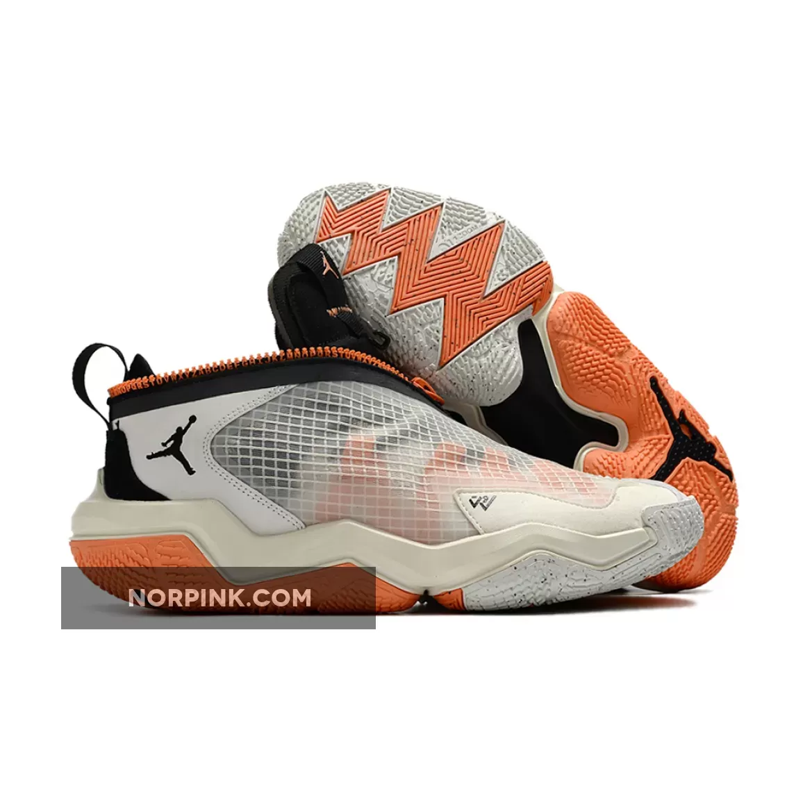 Jordan Why Not .6 Phantom/Black-Rattan-Pale Ivory-Orange Trance / jordan why not zer0