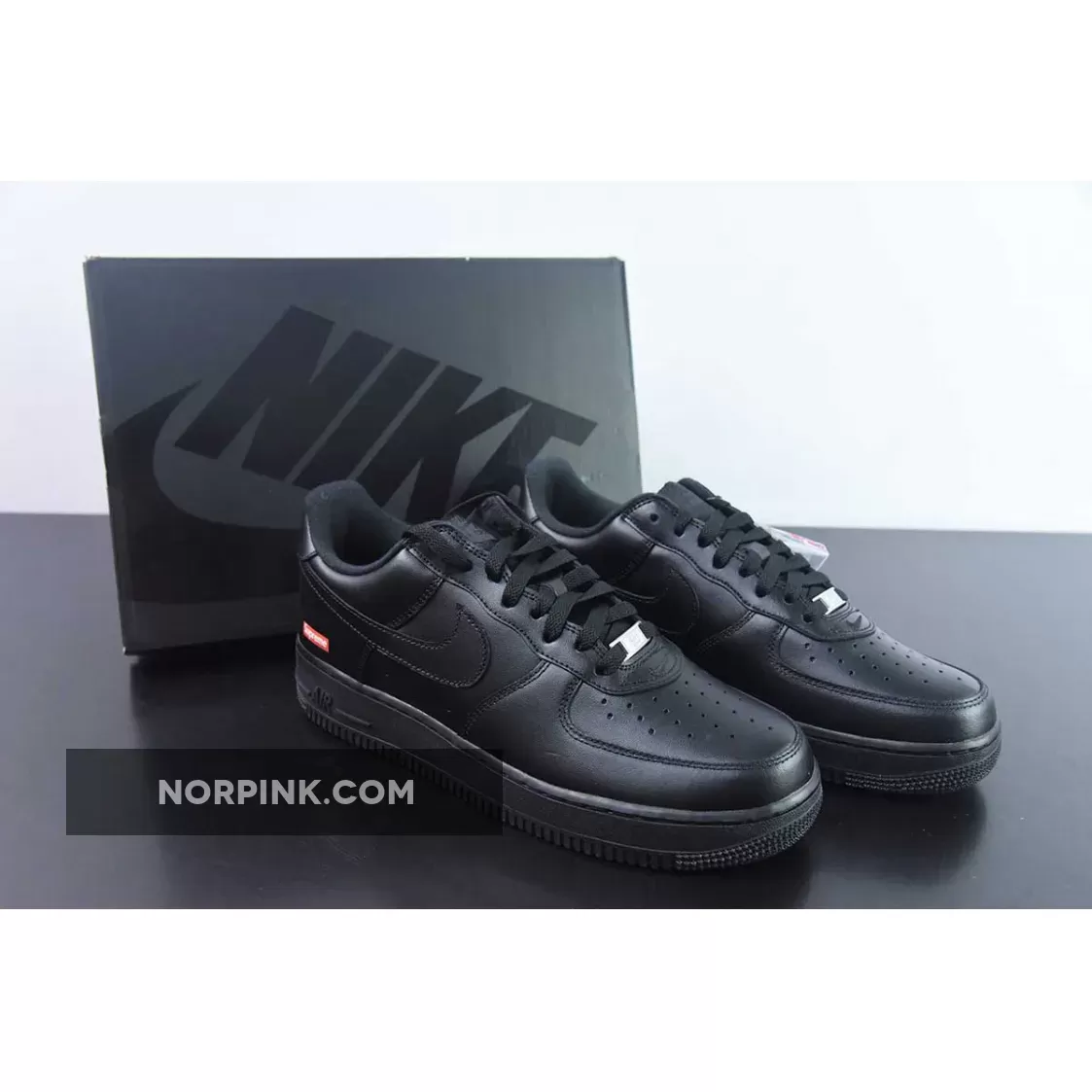 Discount Nike Air Force 1 Low 'Just Do It' Black