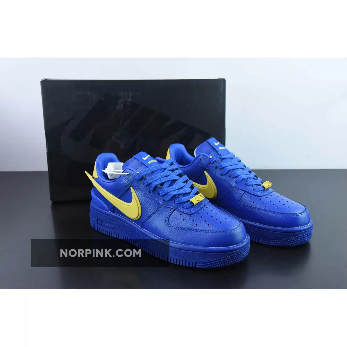 AMBUSH X Nike Air Force 1 Low Blue Yellow blue and yellow air force ones