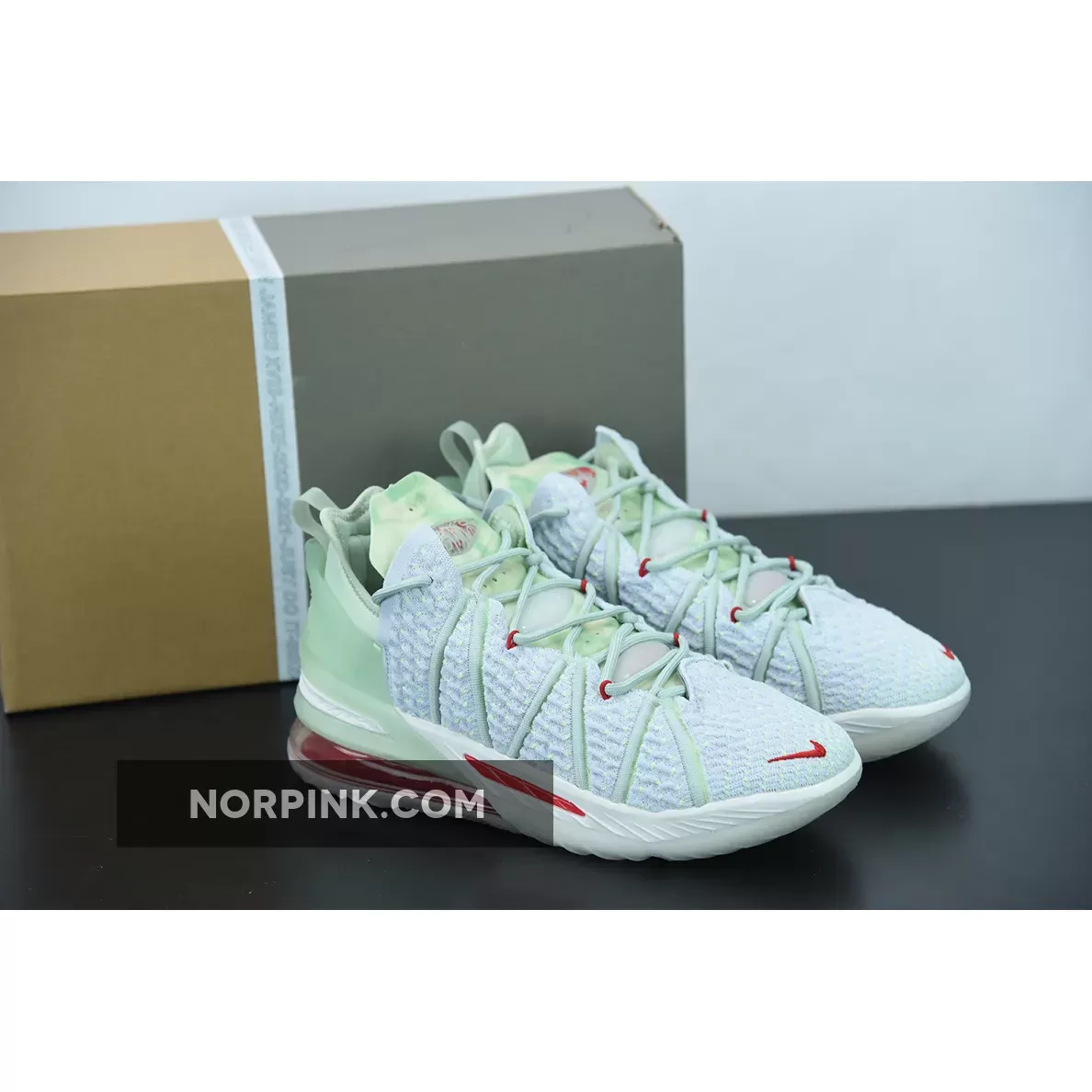 Nike LeBron 18 'Empire Jade' DB7644-002 lebron 18 empire jade