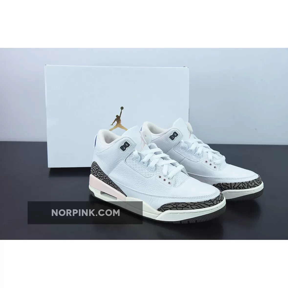 Mocha 3s 2022 / Air Jordan 3 'Neapolitan' White/Dark Mocha-Atmosphere-Sail CK9246-102