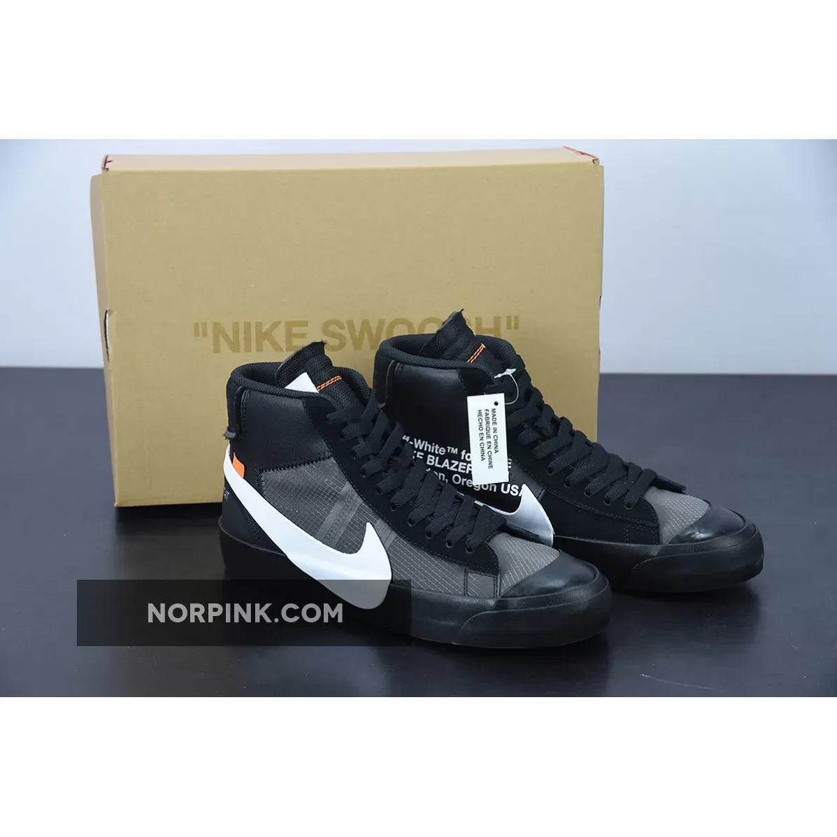 Off-White x Nike Blazer Grim Reaper, Black Reapers AA3832-001