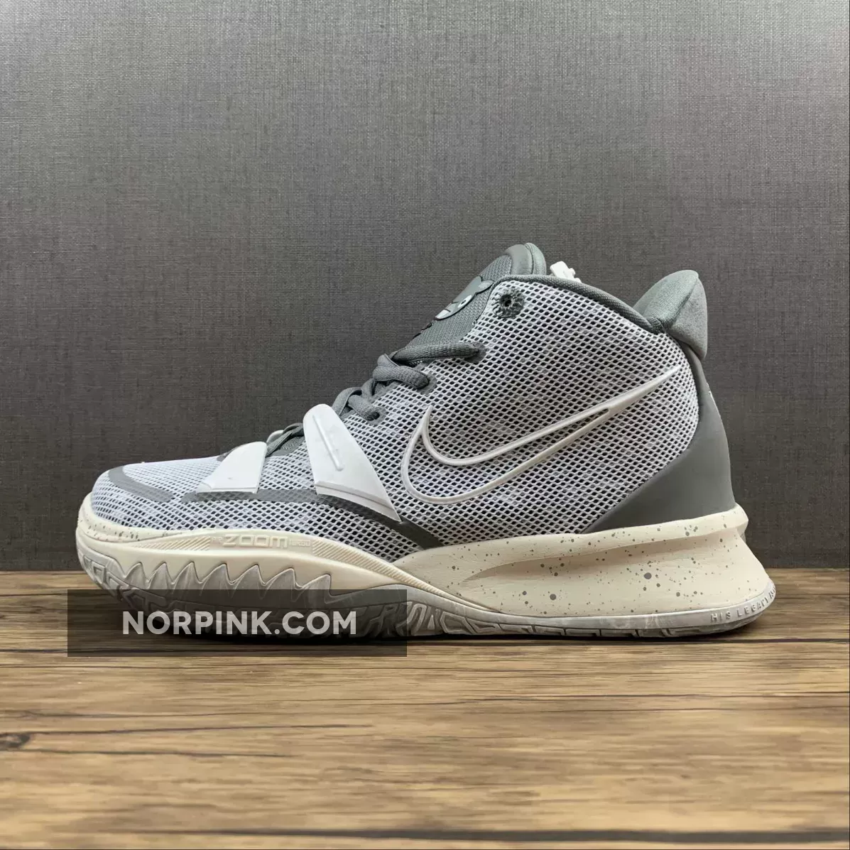 Kyrie 7 Grey Nike Kyrie 7 'Chip' Light Smoke Grey DB5624-011