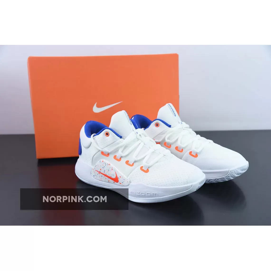 Nike Hyperdunk X Low EP 'Knicks' White Orange Blue FB7163-181 Discount