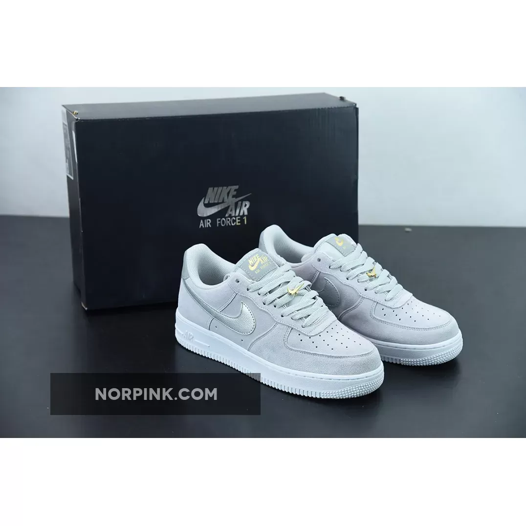 Where To Buy Nike Air Force 1 Low Grey Silver DC4458-001