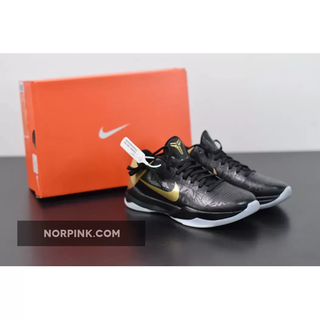 Nike Zoom Kobe 5 ‘Big Stage Away’ Black/Metallic Gold-White | big stage kobe