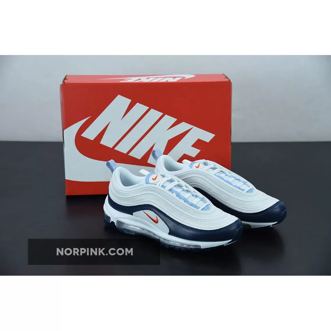 Nike Air Max 97 White Navy USA Airmax 97 Usa DM2824-100