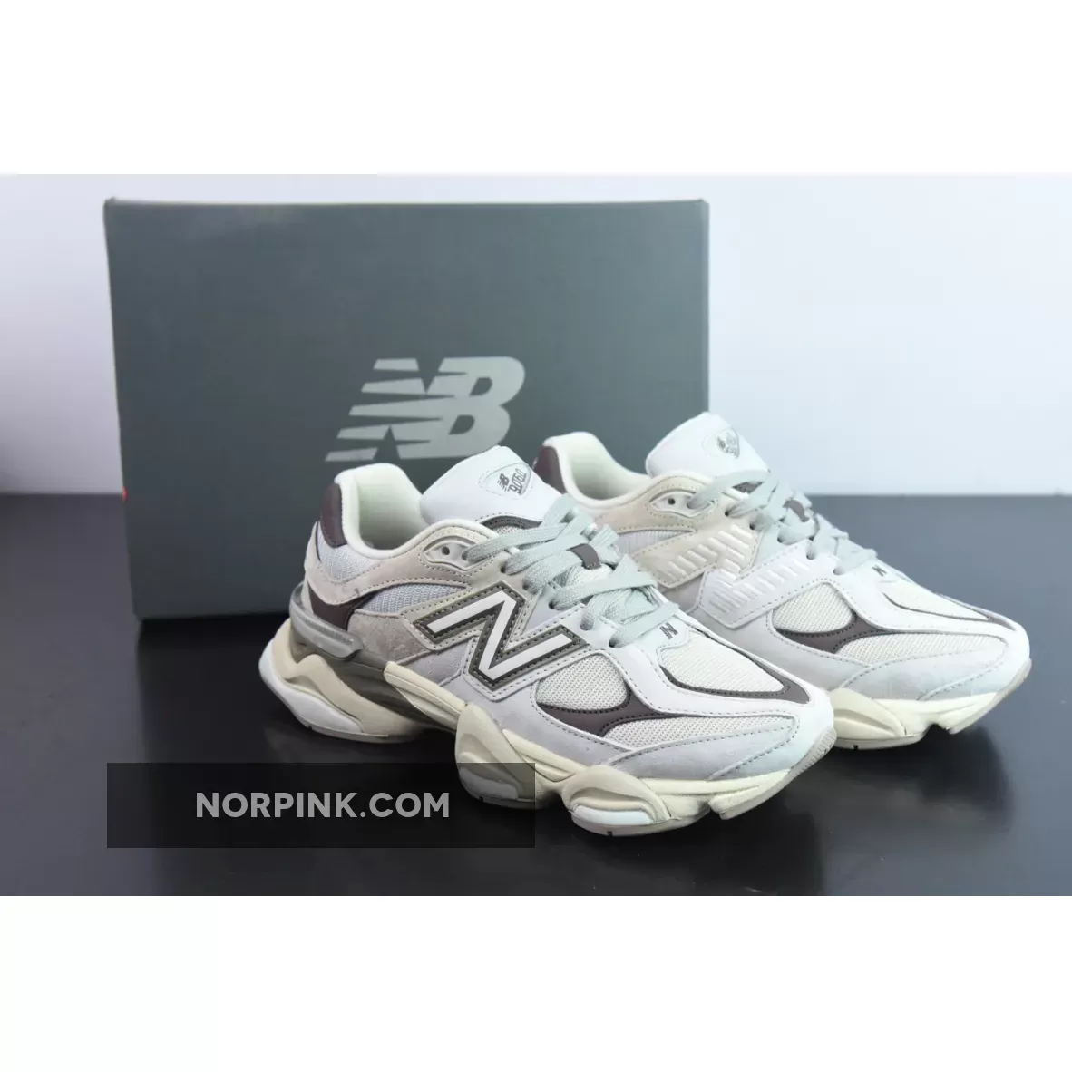 New Balance 9060 Grey Matter/Timberwolf/Covert Green U9060FNA Discount