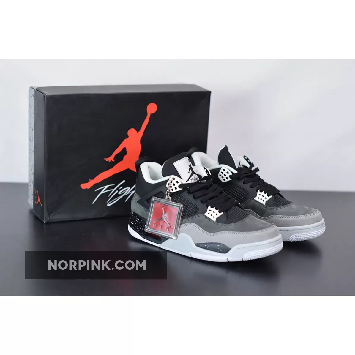 Air Jordan 4 'Fear' Black/White– Cool Grey-Pure Platinum 626969-030 - black and white cool