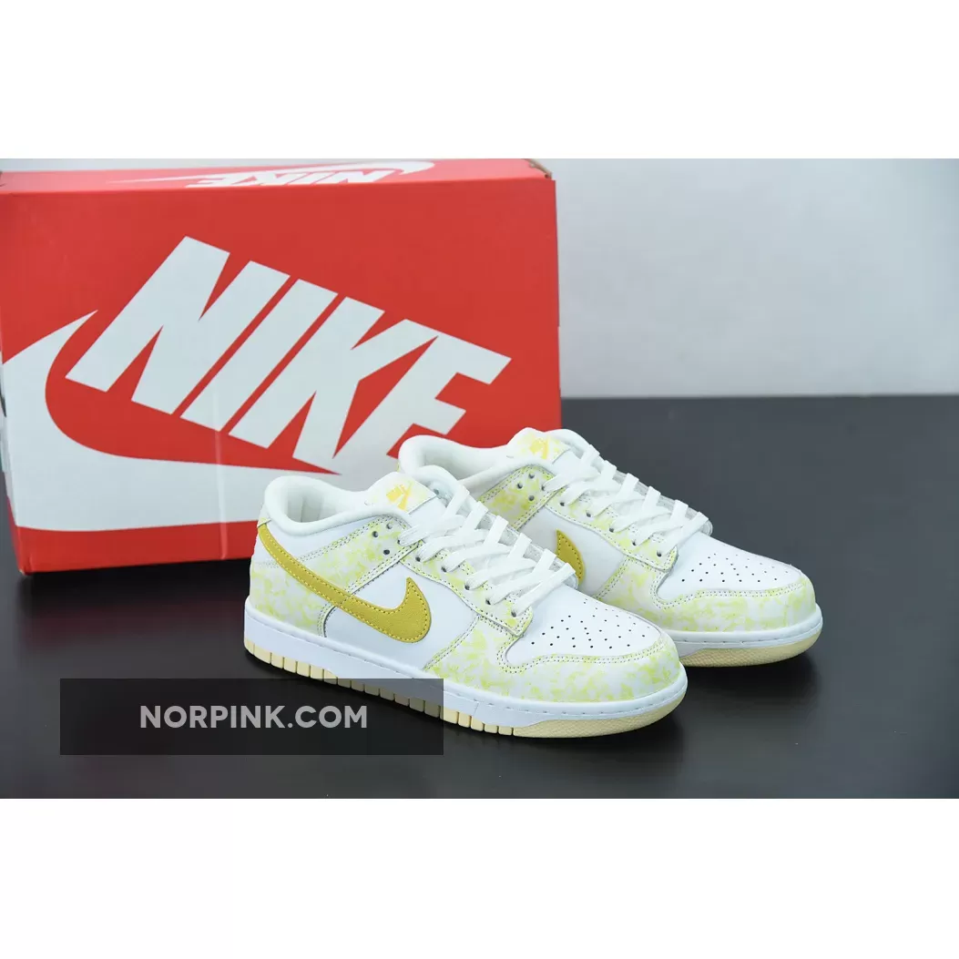 Nike Dunk Low Yellow Strike/White Mustard Dunks DM9467-700