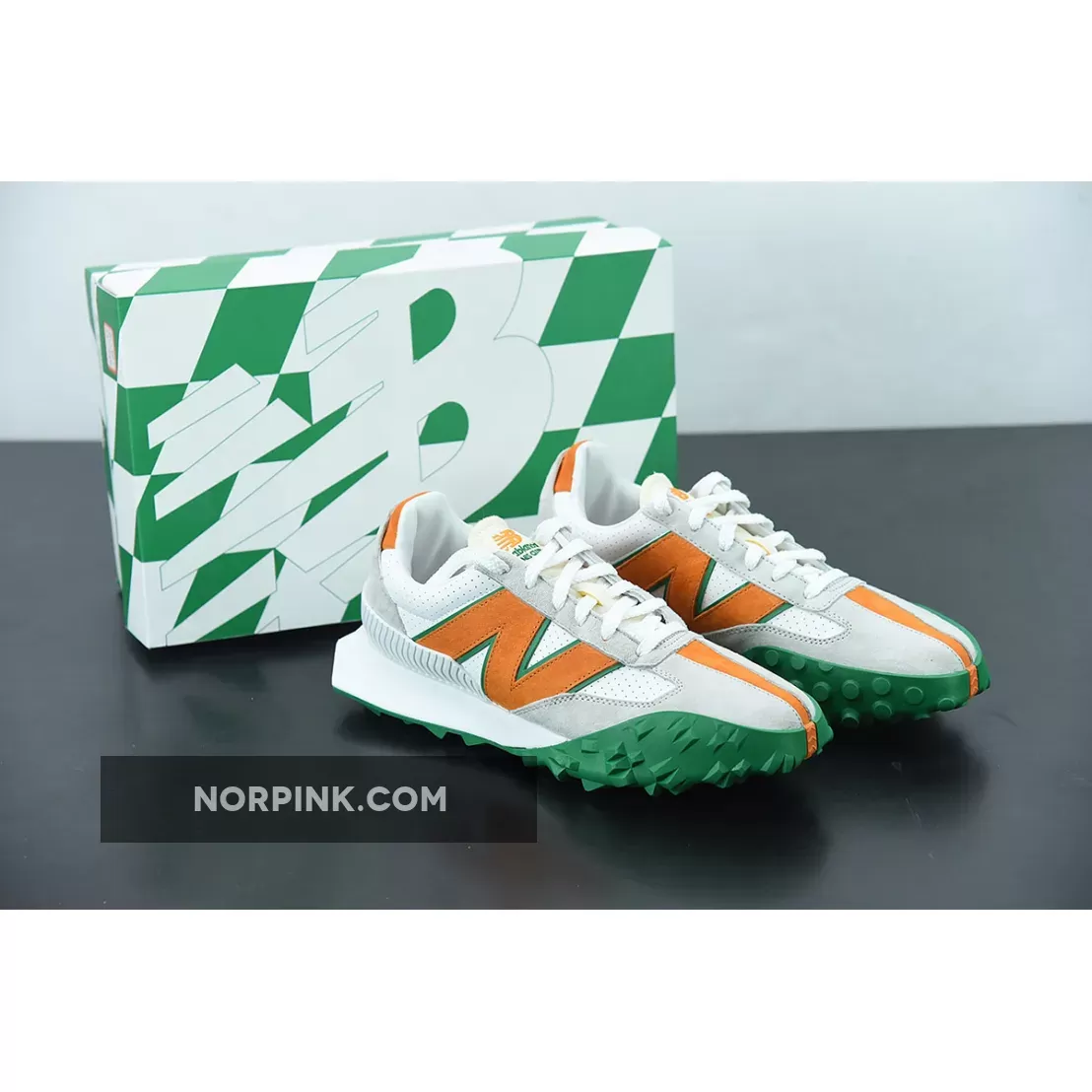 Casablanca x New Balance XC-72 Whiten Green Orange / new balance xc-72 casablanca release date