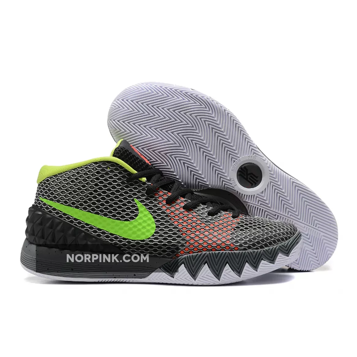 Nike Kyrie 1 'Dungeon' Deep Pewter/Tumbled Grey-Night Silver-Volt 705277-270 Online Sale