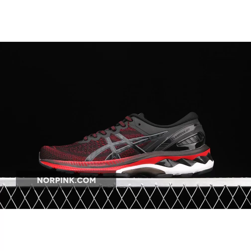 Asics Men's GEL-KAYANO 27 Running Shoes Classic Red/Black / asics gel kayano 27 running shoes