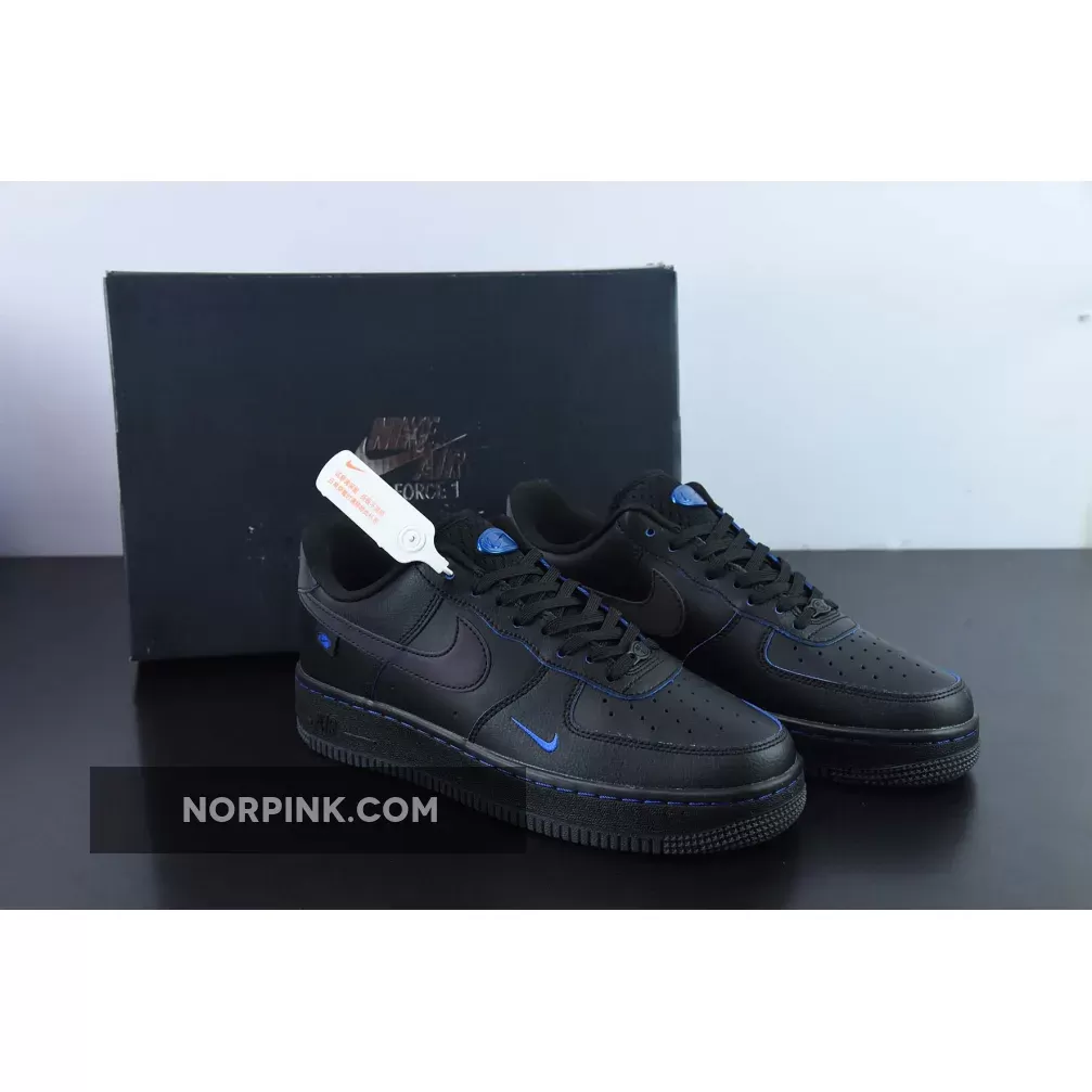 Nike Air Force 1 Low Global Black/Game Royal FB1840-001 Online Sale