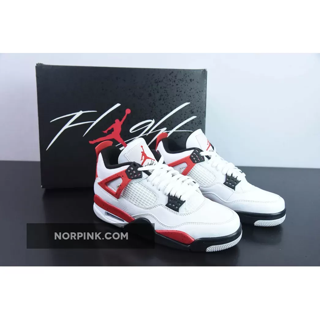 Air Jordan 4 Retro Red Cement | 161 4 DH6927-161 For Sale