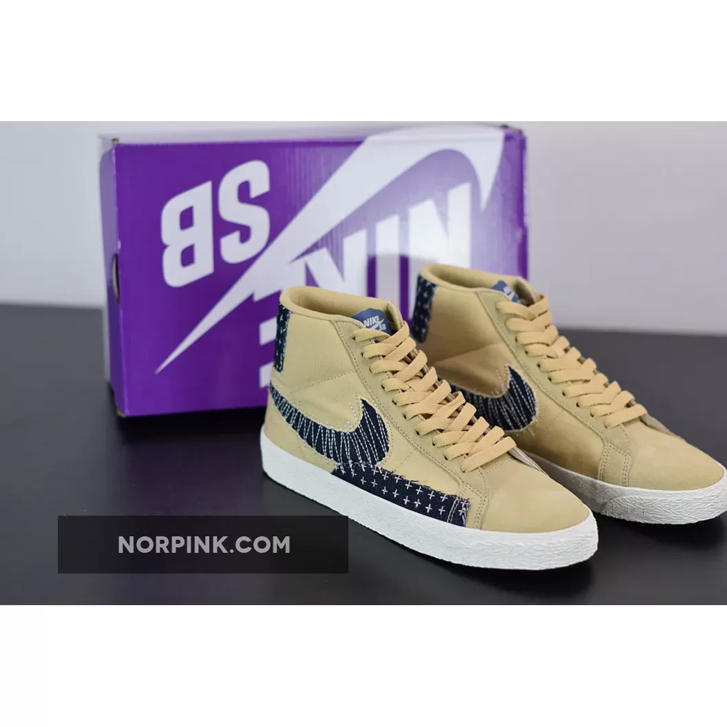 Nike SB Blazer Mid Sashiko CT0715-200 For Sale