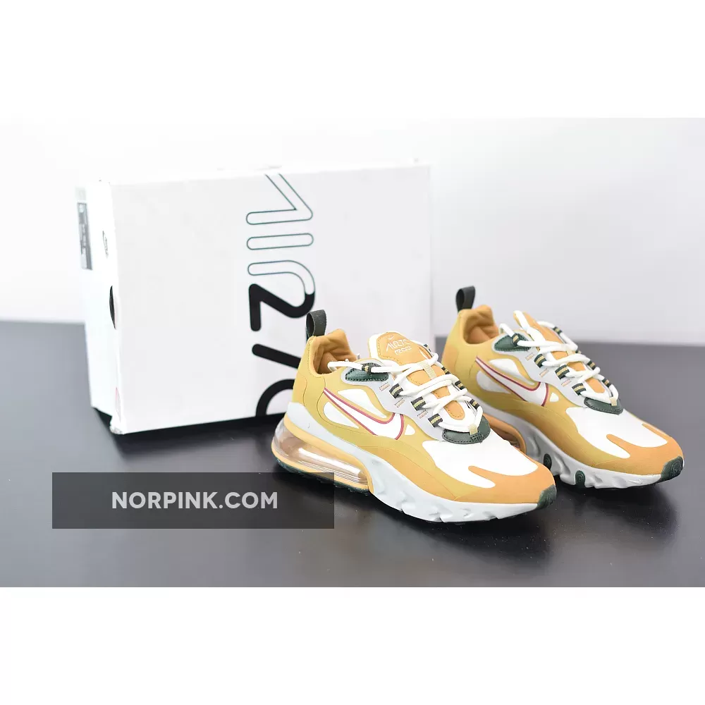 Nike Air Max 270 React Club Gold/Light Bone/Gold/Wheat