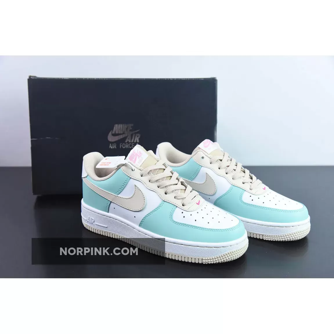 Nike Air Force 1 Low 'Easter' Emerald Rise/Guava Ice-White DV7762-300 Online Sale